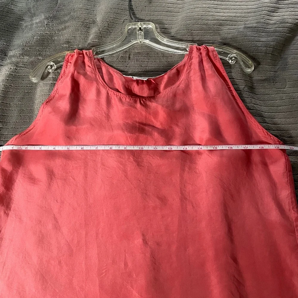 Vintage silk Marguerite Li Tank Top, Small - Picture 5 of 5